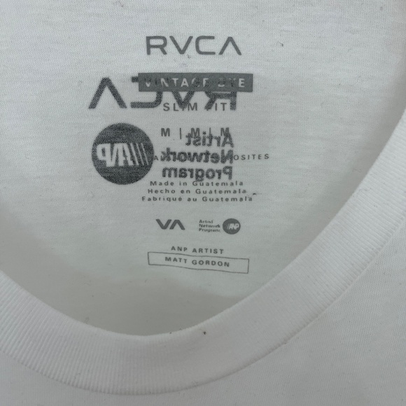 RVCA Bat Boy T-Shirt Men's Medium - Picture 6 of 13